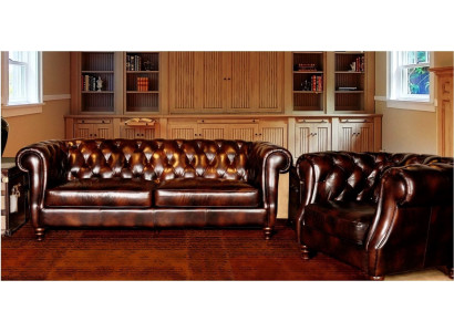 Chesterfield Big XXL Sofa Blackpool Couch Kunstleder Textil Polster Garnitur