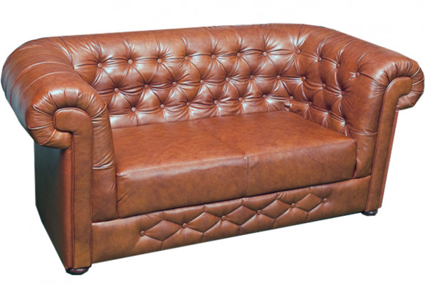 Chesterfield Couch Sofa Garnitur 3 Sitzer Polster Leder Sofas Couchen Neu BANTRY