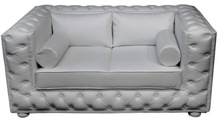 Chesterfield Couch Sofa Garnitur 3 Sitzer Polster Leder Sofas Couchen Neu  A922