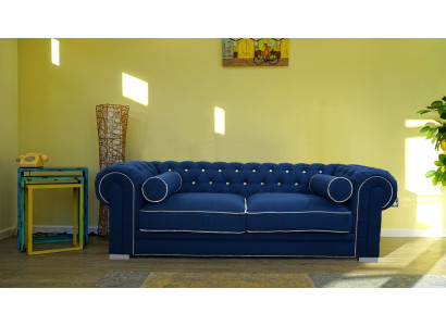 Chesterfield Sofa 3 SITZER Polster Designer Couchen Sofas Garnitur SL Sofa 5