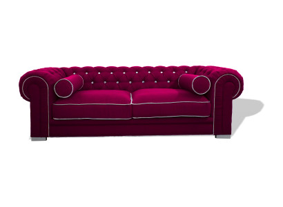 Chesterfield Sofa 3 SITZER Polster Designer Couchen Sofas Garnitur SL Sofa 28